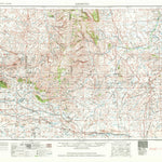 United States Geological Survey Arminto, WY (1962, 250000-Scale) digital map