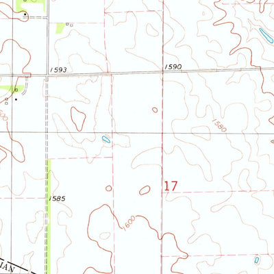 United States Geological Survey Armour SW, SD (1979, 24000-Scale) digital map