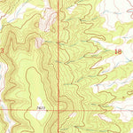 United States Geological Survey Armstrong Canyon, NM (1972, 24000-Scale) digital map