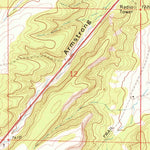 United States Geological Survey Armstrong Canyon, NM (1972, 24000-Scale) digital map
