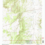 United States Geological Survey Armstrong Canyon, NM (1999, 24000-Scale) digital map