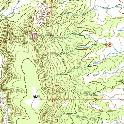 United States Geological Survey Armstrong Canyon, NM (1999, 24000-Scale) digital map