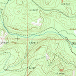 United States Geological Survey Armstrong Creek, WA (1989, 24000-Scale) digital map