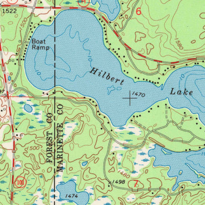 United States Geological Survey Armstrong Creek, WI (1972, 24000-Scale) digital map