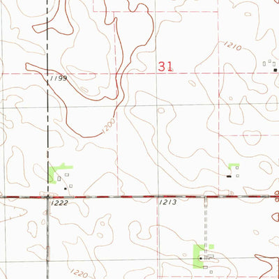 United States Geological Survey Armstrong, IA (1980, 24000-Scale) digital map