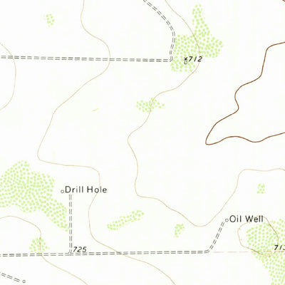 United States Geological Survey Armstrong Ranch, TX (1972, 24000-Scale) digital map
