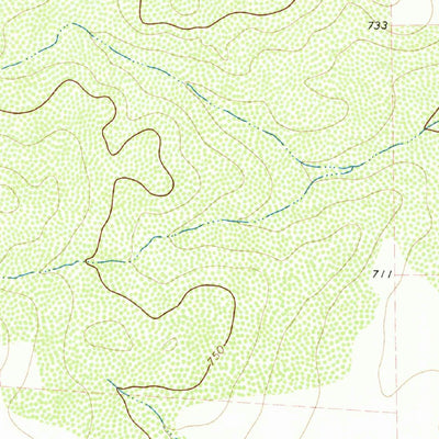 United States Geological Survey Armstrong Ranch, TX (1972, 24000-Scale) digital map