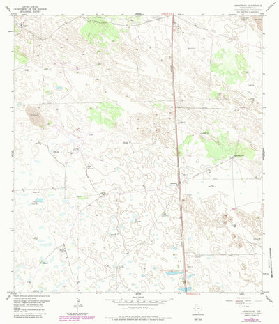 United States Geological Survey Armstrong, TX (1956, 24000-Scale) digital map