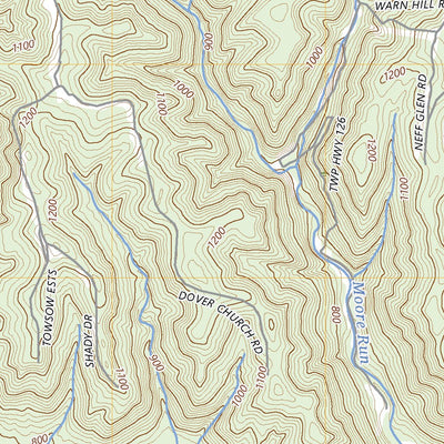 United States Geological Survey Armstrongs Mills, OH (2023, 24000-Scale) digital map