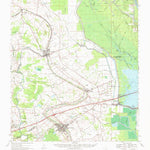 United States Geological Survey Arnaudville, LA (1970, 62500-Scale) digital map