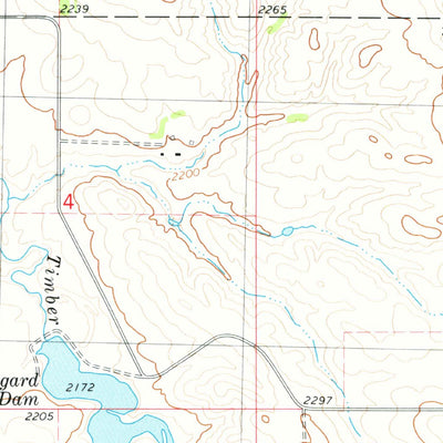United States Geological Survey Arnegard, ND (1978, 24000-Scale) digital map