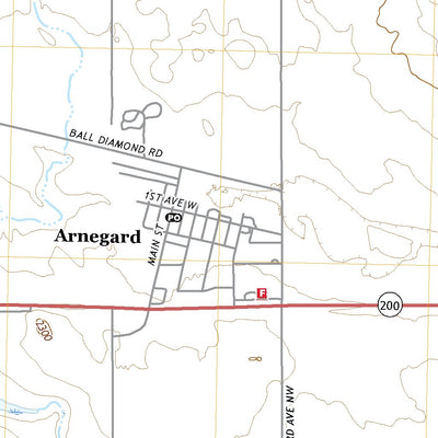 United States Geological Survey Arnegard, ND (2020, 24000-Scale) digital map
