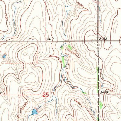 United States Geological Survey Arnett, OK (1970, 24000-Scale) digital map