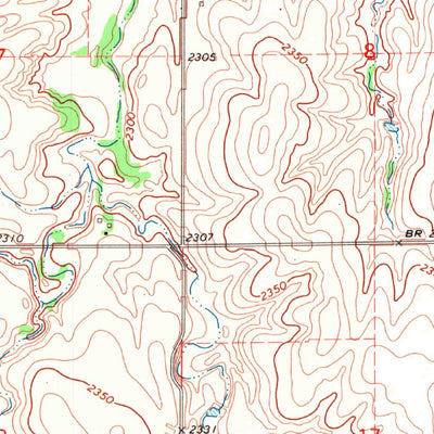 United States Geological Survey Arnett, OK (1970, 24000-Scale) digital map