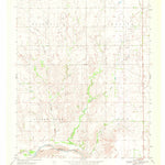 United States Geological Survey Arnett SE, OK (1970, 24000-Scale) digital map