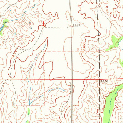 United States Geological Survey Arnett SE, OK (1970, 24000-Scale) digital map