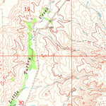 United States Geological Survey Arnett SE, OK (1970, 24000-Scale) digital map