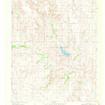 United States Geological Survey Arnett SW, OK (1970, 24000-Scale) digital map