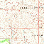 United States Geological Survey Arnett SW, OK (1970, 24000-Scale) digital map