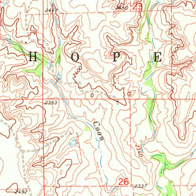 United States Geological Survey Arnett SW, OK (1970, 24000-Scale) digital map