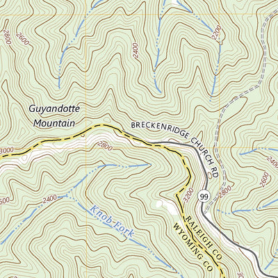 United States Geological Survey Arnett, WV (2023, 24000-Scale) digital map