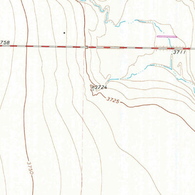 United States Geological Survey Arney, TX (1966, 24000-Scale) digital map