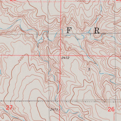 United States Geological Survey Arnold, KS (1981, 24000-Scale) digital map