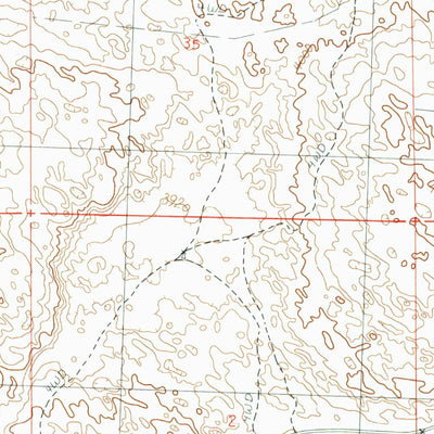 United States Geological Survey Arnold Lake, NE (1989, 24000-Scale) digital map