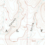 United States Geological Survey Arnold Mesa, AZ (1967, 24000-Scale) digital map