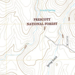 United States Geological Survey Arnold Mesa, AZ (2021, 24000-Scale) digital map