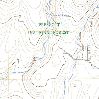 United States Geological Survey Arnold Mesa, AZ (2023, 24000-Scale) digital map