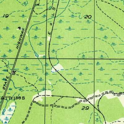 United States Geological Survey Arnold, MI (1932, 31680-Scale) digital map
