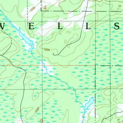 United States Geological Survey Arnold, MI (1989, 24000-Scale) digital map