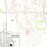 United States Geological Survey Arnold, NE (1972, 24000-Scale) digital map