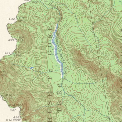 United States Geological Survey Arnold Pond, ME (1932, 62500-Scale) digital map