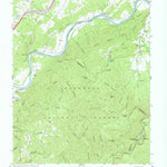 United States Geological Survey Arnold Valley, VA (1961, 24000-Scale) digital map