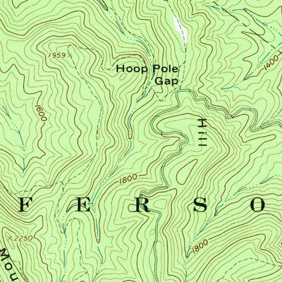 United States Geological Survey Arnold Valley, VA (1961, 24000-Scale) digital map