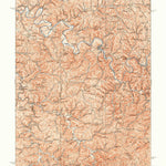 United States Geological Survey Arnoldsburg, WV (1925, 62500-Scale) digital map