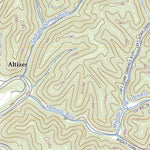 United States Geological Survey Arnoldsburg, WV (2023, 24000-Scale) digital map