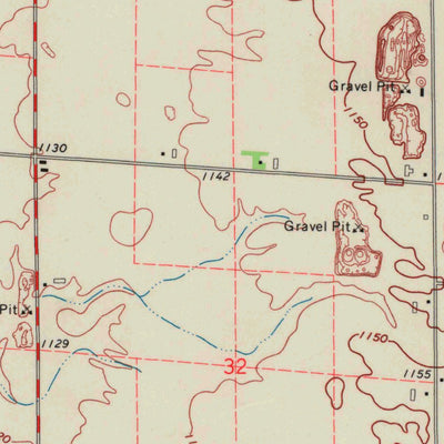 United States Geological Survey Arnott, WI (1969, 24000-Scale) digital map
