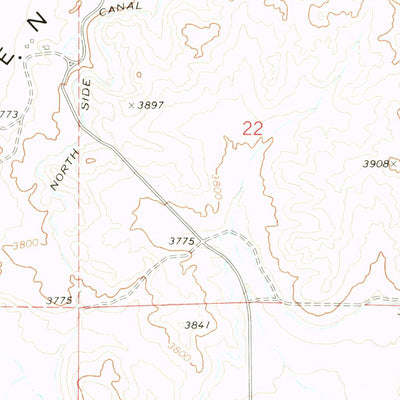 United States Geological Survey Arock, OR (1972, 24000-Scale) digital map
