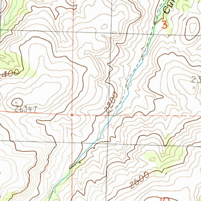 United States Geological Survey Arrastra Butte, OR (1987, 24000-Scale) digital map