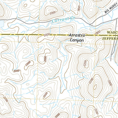 United States Geological Survey Arrastra Butte, OR (2020, 24000-Scale) digital map