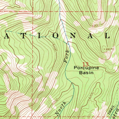 United States Geological Survey Arrastra Mountain, MT (1968, 24000-Scale) digital map