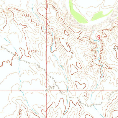 United States Geological Survey Arrastra Mountain SE, AZ (1967, 24000-Scale) digital map