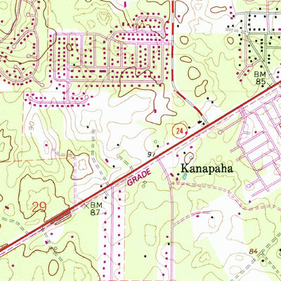 United States Geological Survey Arredondo, FL (1966, 24000-Scale) digital map