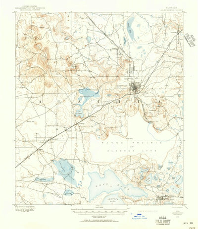 United States Geological Survey Arredono, FL (1890, 62500-Scale) digital map
