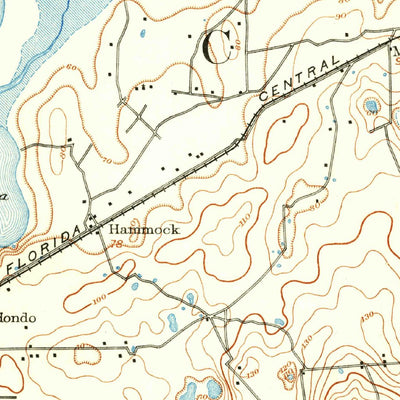 United States Geological Survey Arredono, FL (1890, 62500-Scale) digital map