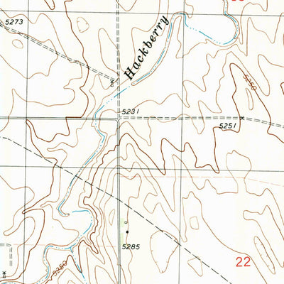 United States Geological Survey Arriba, CO (1979, 24000-Scale) digital map