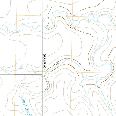 United States Geological Survey Arriba, CO (2022, 24000-Scale) digital map